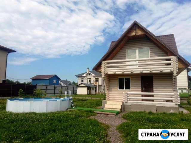 Баня на дровах в Ломоносовском районе Петергоф - изображение 1
