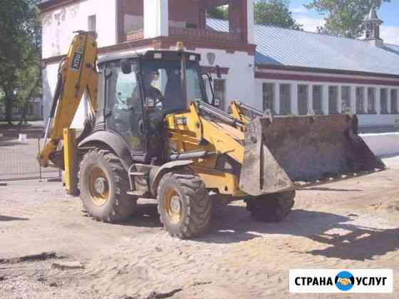 Экскаватор-погрузчик JCB в аренду Казань