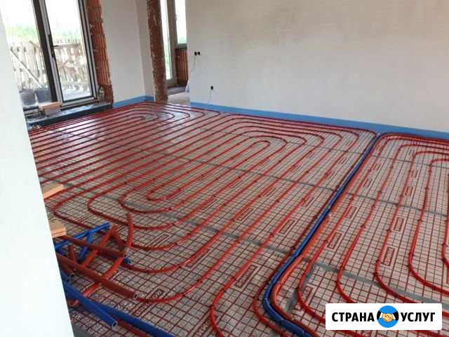 Водяной теплый пол. Отопление Нижний Новгород - изображение 1