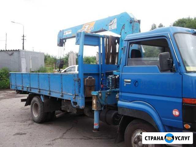Бортовой грузовик 4 т, кран-манипулятор Петрозаводск - изображение 1