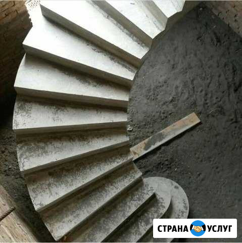 Изтовления. Заливка бетонных лестниц любой сложнос Назрань - изображение 1