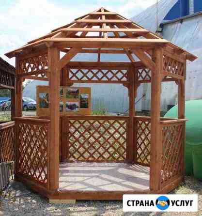 Деревянные беседки, бани, садовая мебель Златоуст