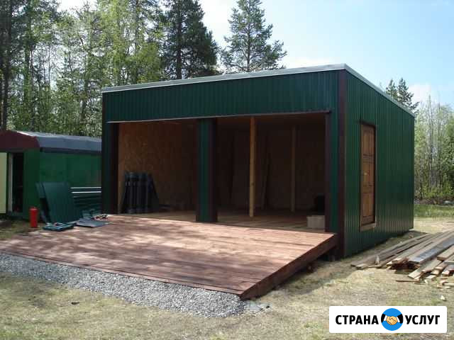 Ремонт, строительство гаражей, крыш, вентфасадов Мурманск - изображение 1