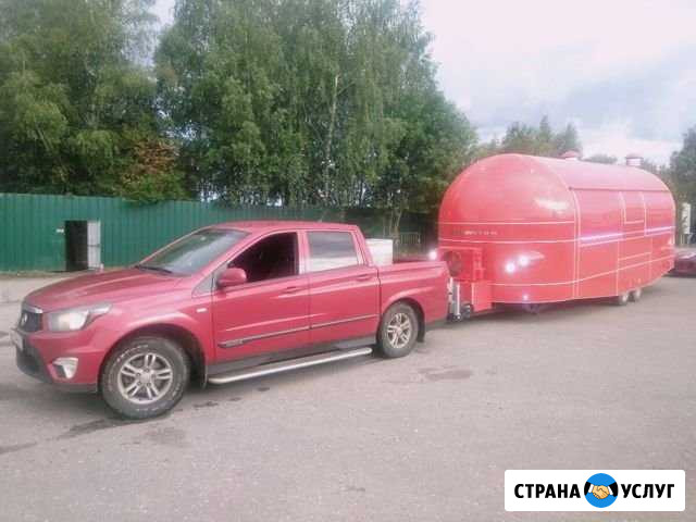 Буксировка прицепов,автодомов,катеров,фудтраков Москва - изображение 1