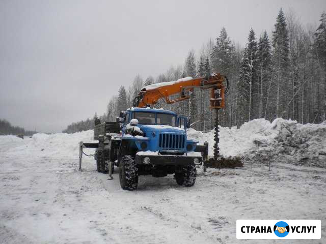 Монтаж больших винтовых свай установкой убм-85 Рязань - изображение 1
