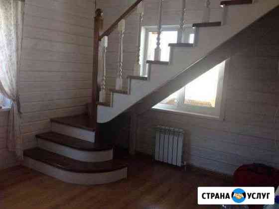 Изготовление деревянных лестниц Железногорск