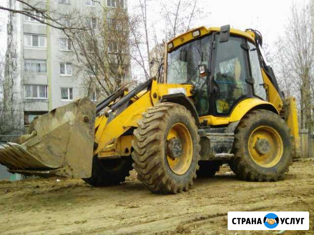 Аренда Экскаватора погрузчика с гидромолотом Люберцы - изображение 1