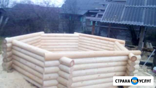 Сруб беседки,бани Пестово - изображение 1