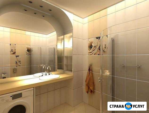 Укладка плитки, плитка, ремонт ванной в Подольске Подольск - изображение 1