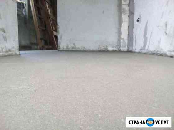 Полусухая стяжка пола за 1 день Лобня