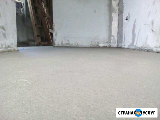 Полусухая стяжка пола за 1 день Лобня - изображение 1