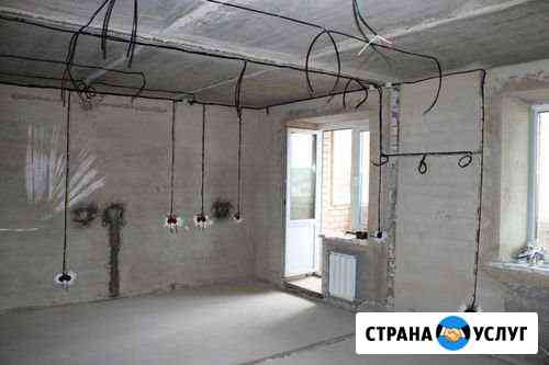 Электрик,электромонтаж,замена проводки Гуково
