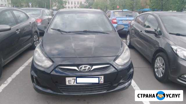 Аренда авто для такси хендай солярис Смоленск - изображение 1