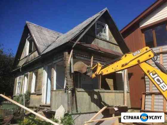 Снос дачных домов Демонтаж Санкт-Петербург