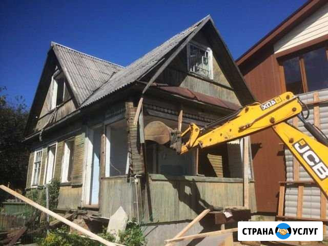 Снос дачных домов Демонтаж Санкт-Петербург - изображение 1