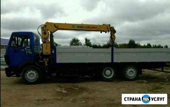 Доставка грузовик с краном Иркутск