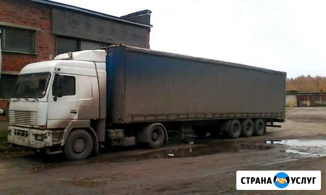 Грузоперевозки еврофурами 20 тонн, 90м3 Ярославль - изображение 1