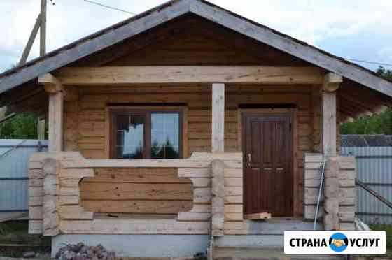 Обсада как у дедушки. Установка окон, дверей Петрозаводск