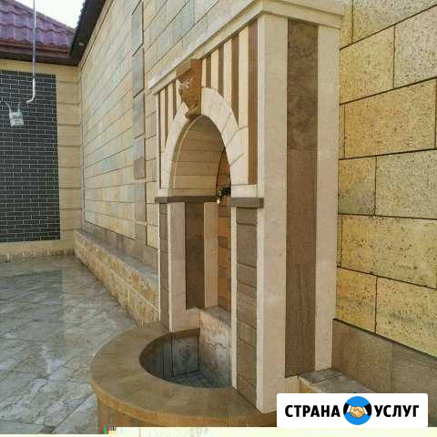Облицовка натуральным (диким) камнем Кизилюрт - изображение 1