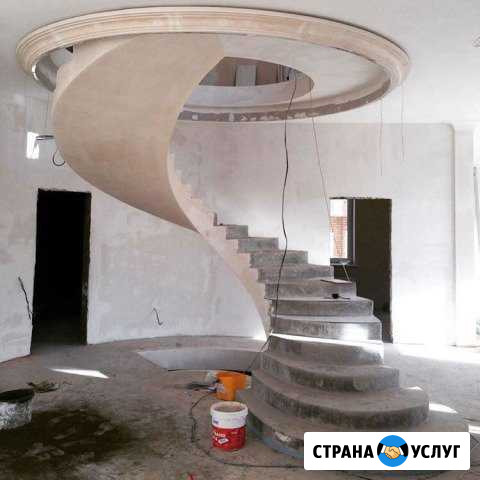 Монолитные лестницы под ключ Ульяновск - изображение 1