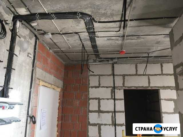 Услуги по электромонтажу (электрик) Без посреднико Новая Усмань - изображение 1