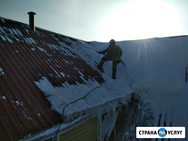 Уборка снега с крыш, Очистка снега с крыш Барнаул - изображение 1