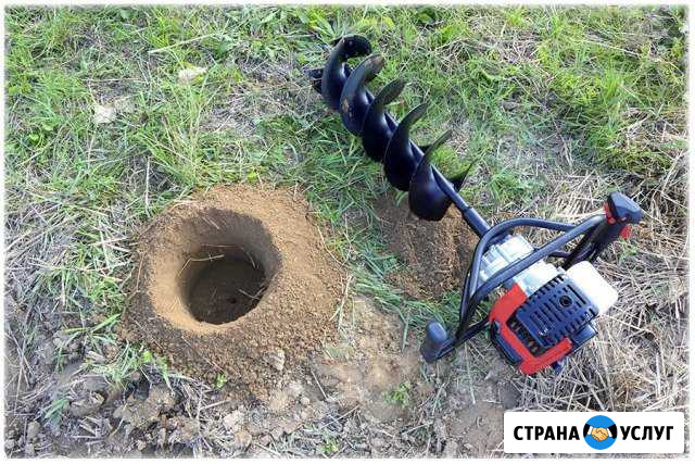 Мотобур ручной, услуги Слободской - изображение 1