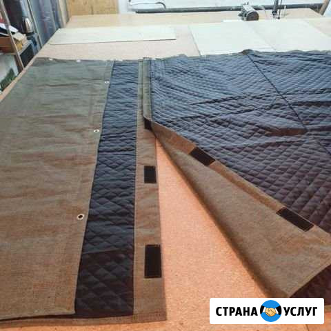 Пошив штор для ворот гаража Прогресс - изображение 1