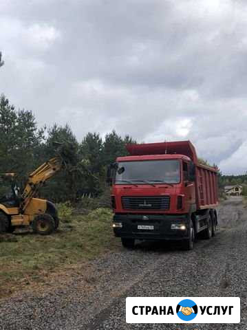 Услуги самосвалов. Доставка шлак, песок, пгс Череповец - изображение 1