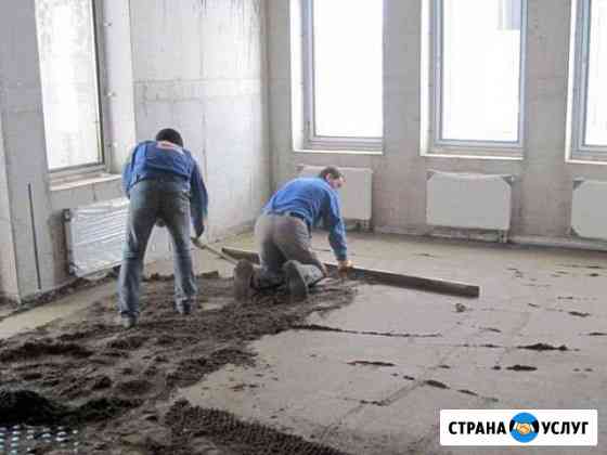 Стяжка пола Петергоф