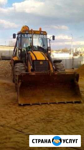 Услуги экскаватора jCB и камаза Калуга - изображение 1