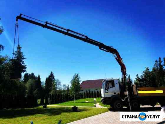 Аренда манипулятора до15 тон борт Санкт-Петербург
