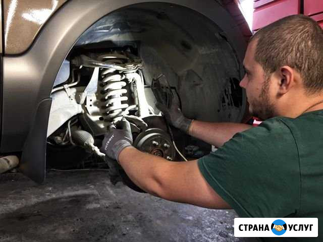 Замена передних амортизаторов на автомобиле Ставрополь - изображение 1