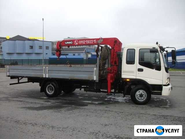 Услуги Манипулятора-Автовышки.Город,Обл.,Зато Мурманск - изображение 1