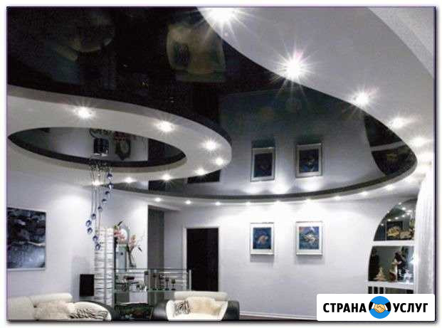 Натяжные потолки Слив воды Ремонт порезов Барнаул Власиха - изображение 1