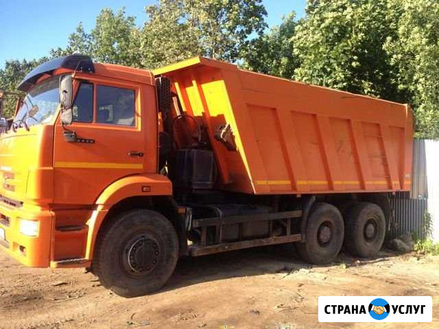Услуги, Аренда самосвала камаз, scania 15т, 25т Казань - изображение 1