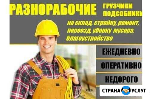 Грузчики,разнорабочие,переезды Челябинск - изображение 1