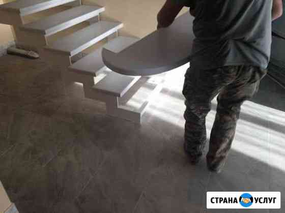 Лестницы на металлокаркасе Химки