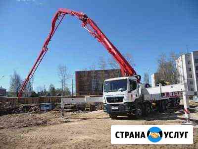 Автобетононасос аренда 37 метров. Бетон, Раствор Димитровград