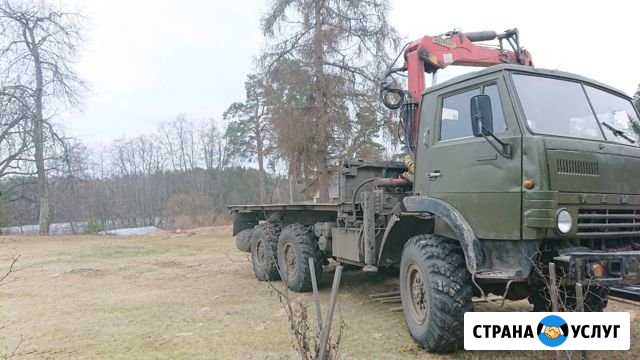 Камаз 4310 Вездеход Манипулятор Кму Грузоперевозки Луга - изображение 1