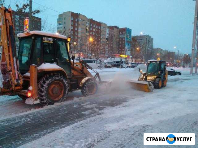 Услуги по очистке снега и вывоз снега спецтехникой Уфа - изображение 1