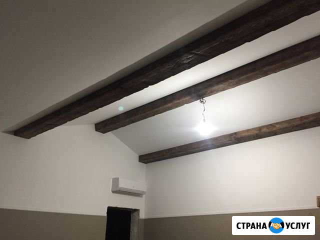 Брашированый фальш-брус для потолка и стен Дзержинск - изображение 1
