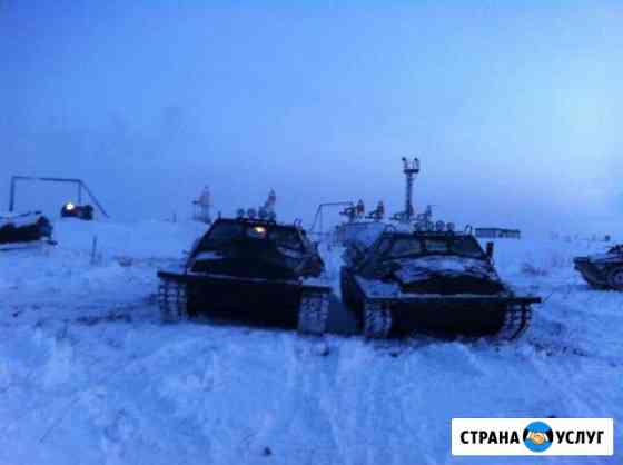 Услуги вездеходной техники гтт-21, услуги гтт, сне Ноябрьск