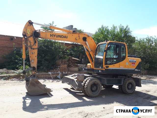 Услуги экскаватора hyundai R140W Ростов-на-Дону - изображение 1