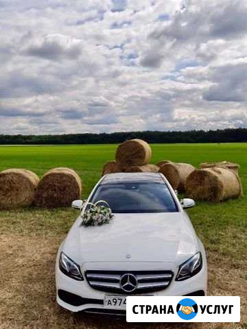 Аренда авто Mersedes E-class на свадьбу Санкт-Петербург - изображение 1