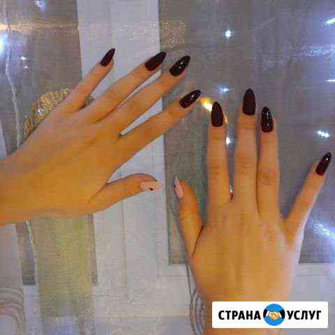 Маникюр покрытие гель лак укрепление педикюр Челябинск