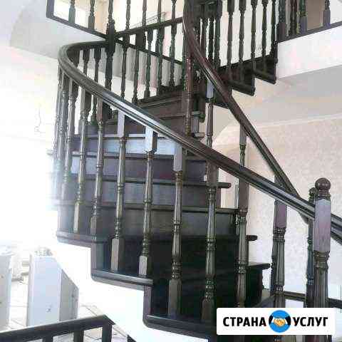 Изготовление лестниц из массива древесины любых по Ярково