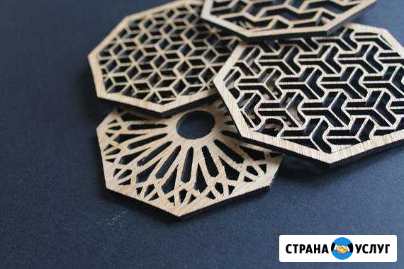 Лазерная резка, гравировка, выжигание лазером -24ч Щербинка - изображение 1