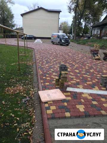 Укладка тротуарной плитки Переславль-Залесский - изображение 1