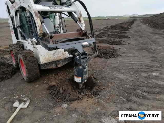 Услуги Bobcat.,Бобкэт, Бобкат, Камаз самосвал. Бур Саратов - изображение 1